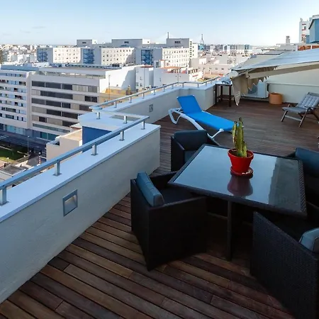 El Atico De La Reina By Cadiz4rentals Lägenhet *