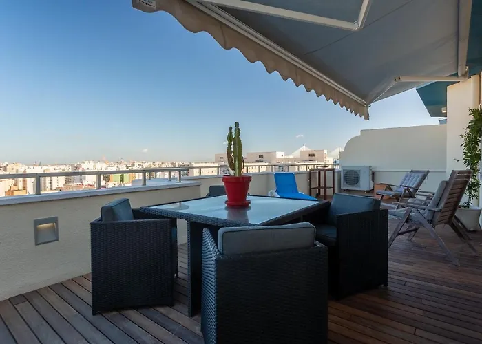 El Atico De La Reina By Cadiz4rentals